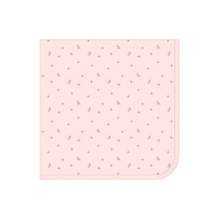 Baby Pink Little Flowers Pointelle Blanket