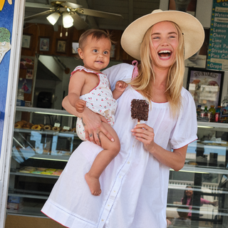 Summer Cherries Crossover Ruffle Strap Bubble