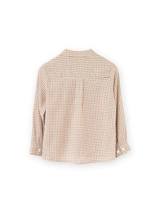 Beige Country Check Shirt