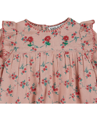 Aster Embroidered Baby Romper