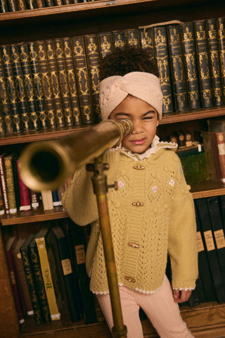 Blush Alpaca Knit Sidony Headband