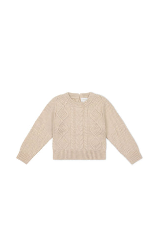Oatmeal Olsen Jumper