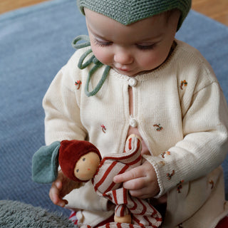 Kastanienbaby Chestnut Waldorf Baby Blankie Light