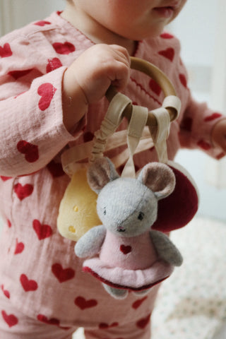 Heart Coco Blouse and Pants Set