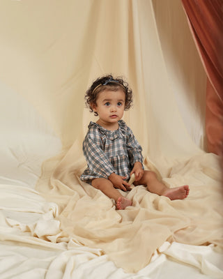 Holiday Plaid Adeline Romper