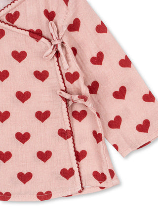 Heart Coco Blouse and Pants Set