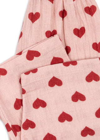 Heart Coco Blouse and Pants Set