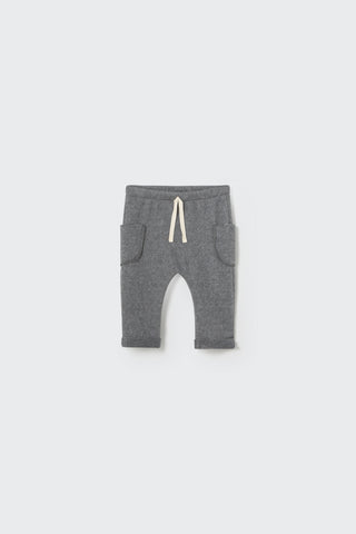Grey Baby Bamboo Pants
