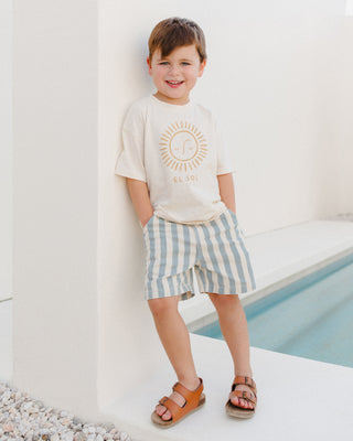 Dawson Short in Ocean Stripe