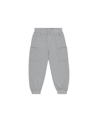 Cargo Jogger in Dusty Blue