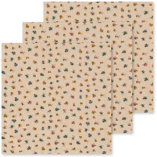 Bloomie Blush Muslin Cloth 3 Pack