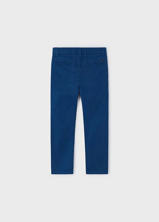 Twill Basic Trousers in Navy