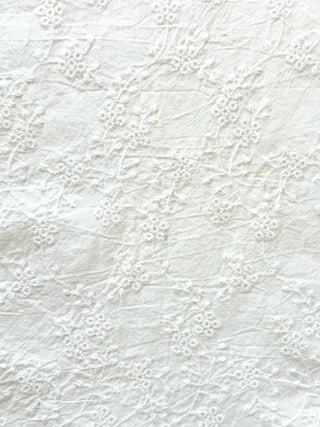 Organic Eyelet Ruffle Skirt with Shorts