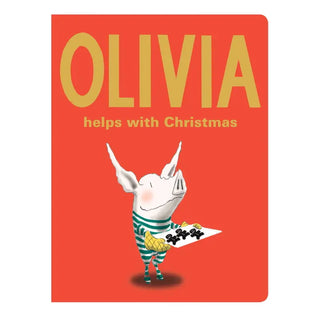 Olivia Helps with Christmas Board Book