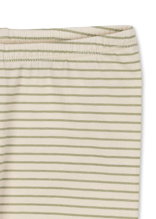 Tea Striped Organic Cozy Pants