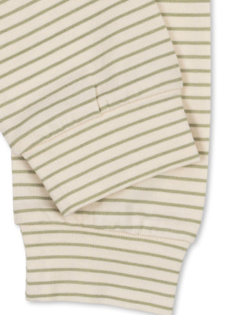 Tea Striped Organic Cozy Pants