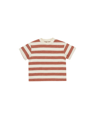 Poppy Stripe Relaxed Tee