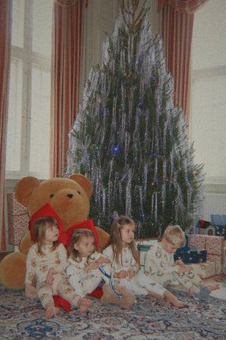 Lucia Cherub Candle Holiday Pajama Set