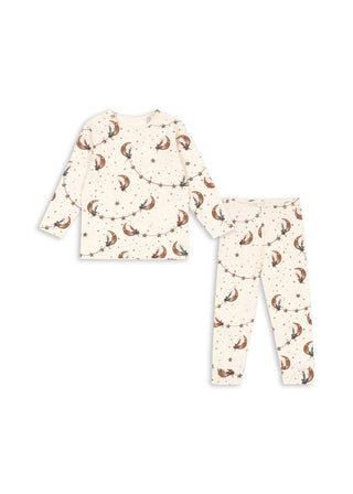 Luna Holiday Moon Pajama Set