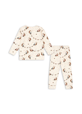 Luna Holiday Moon Pajama Set