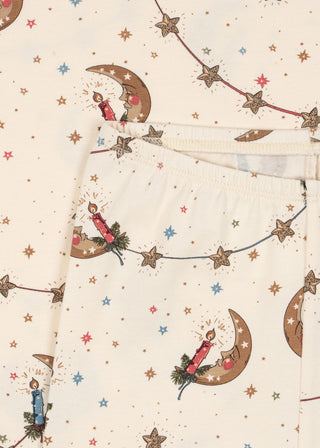 Luna Holiday Moon Pajama Set