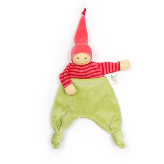Waldorf Forest Elf Blanket Doll   Pink, Green
