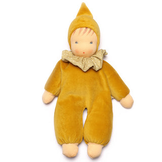 Organic Cotton Waldorf Nani Baby Doll Gold
