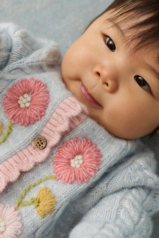 Drillia Knit Jumpuit in Cloud

