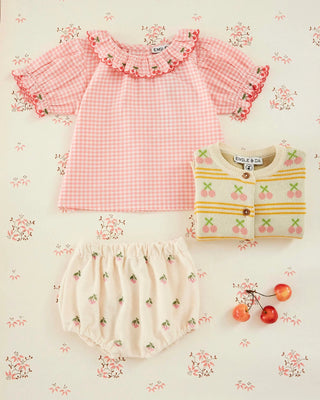 Cherry Velvet Bloomers
