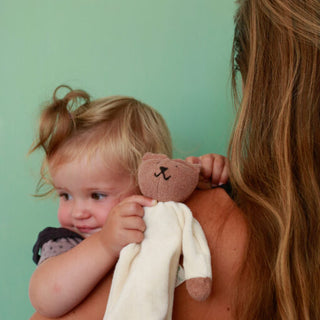 Organic Cotton Bunny Nuckel Blankie
