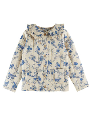 Orchid Blue Quilted Jacket
