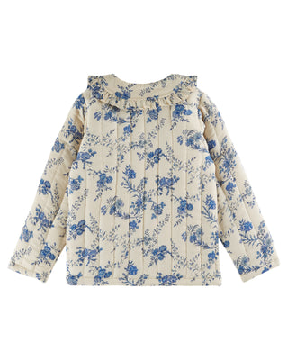 Orchid Blue Quilted Jacket
