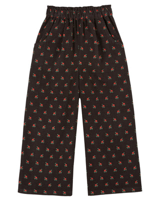 Poppy Noir Fine Corduroy Pants
