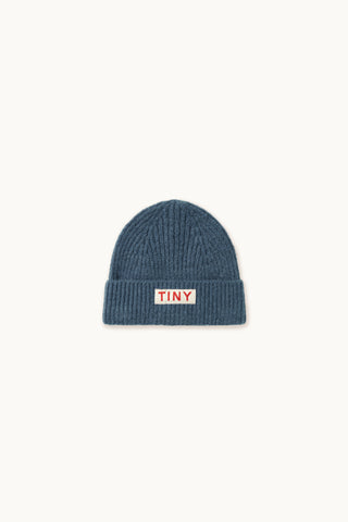 Dark Blue Solid Beanie
