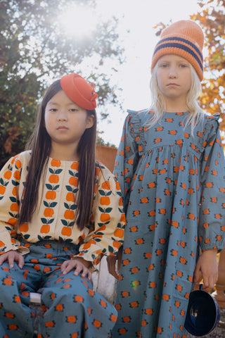 Buttoned Apples Blouse
