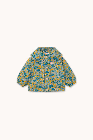 Flower Pattern Baby Padded Jacket
