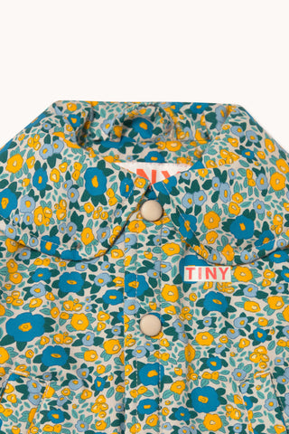 Flower Pattern Baby Padded Jacket
