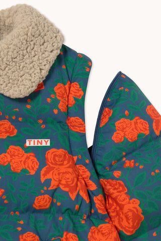 Roses Short Padded Jacket
