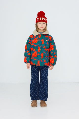 Roses Short Padded Jacket
