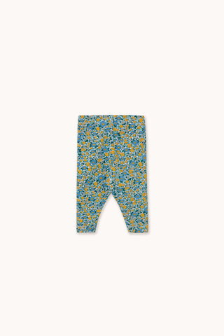 Flower Pattern Rib Baby Set
