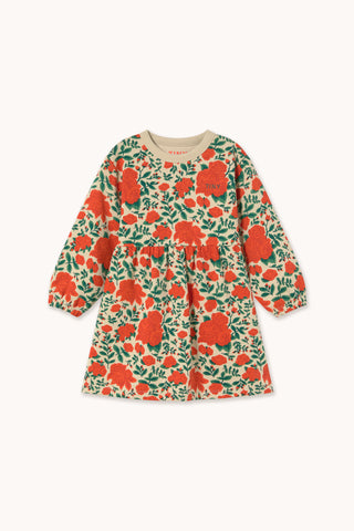 Roses Sweatshirt Dress
