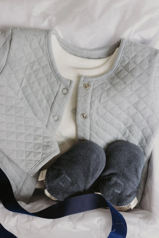 Soft Sea Cozy Snap Front Jacket
