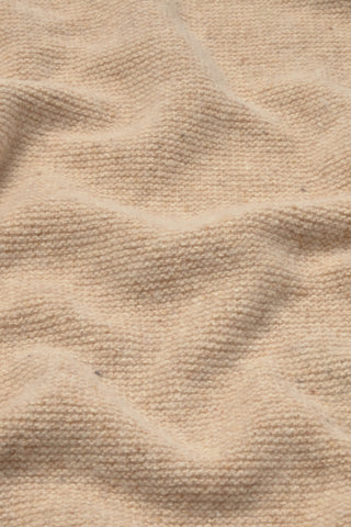 Stone Wool Knit Baby Blanket
