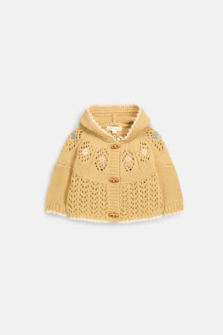 Honey Alpaca Knit Iona Cape

