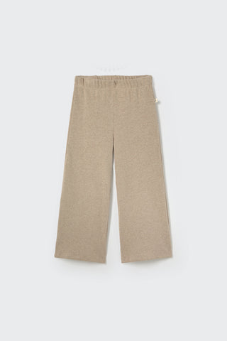 Stone Soft Knit Wide Pants
