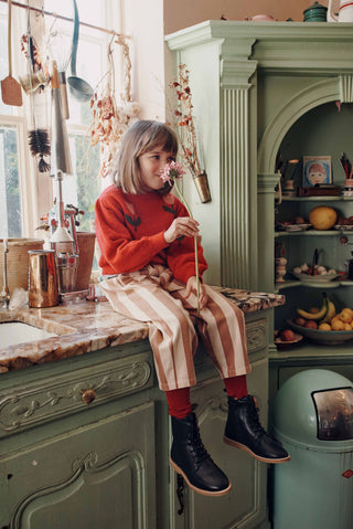 Red Tulip Sweater
