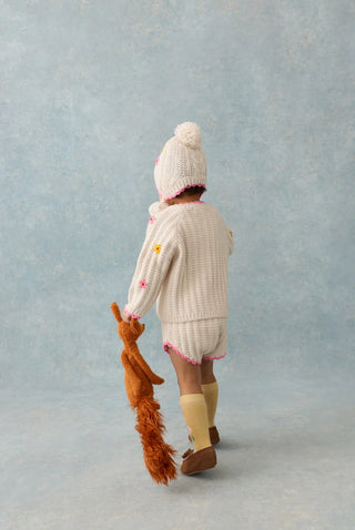 Mony Baby Knit Co ord Set in Cream
