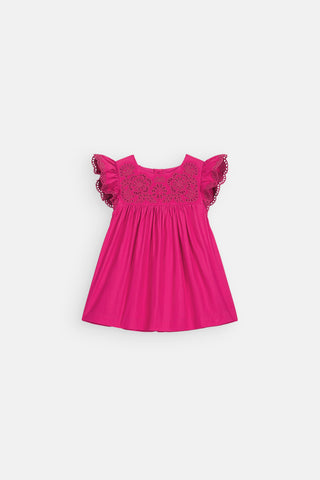 Notcha Broderie Dress
