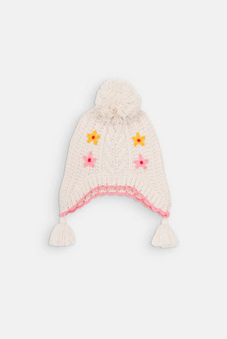 Isolina Beanie in Cream
