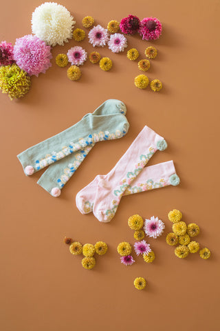 Blush Knit Chelie Socks
